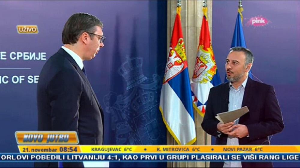 Izjava Aleksandra Vučića za RTV Pink  