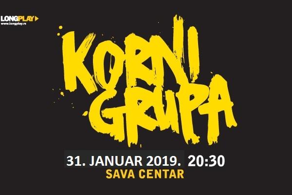 ODLOŽEN KONCERT: Korni grupa ipak 31. januara u Sava centru