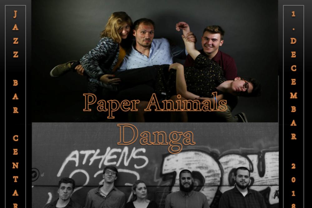 Danga, Paper Animals i Johnny Blunt ove subote u Jazz Bar Centru