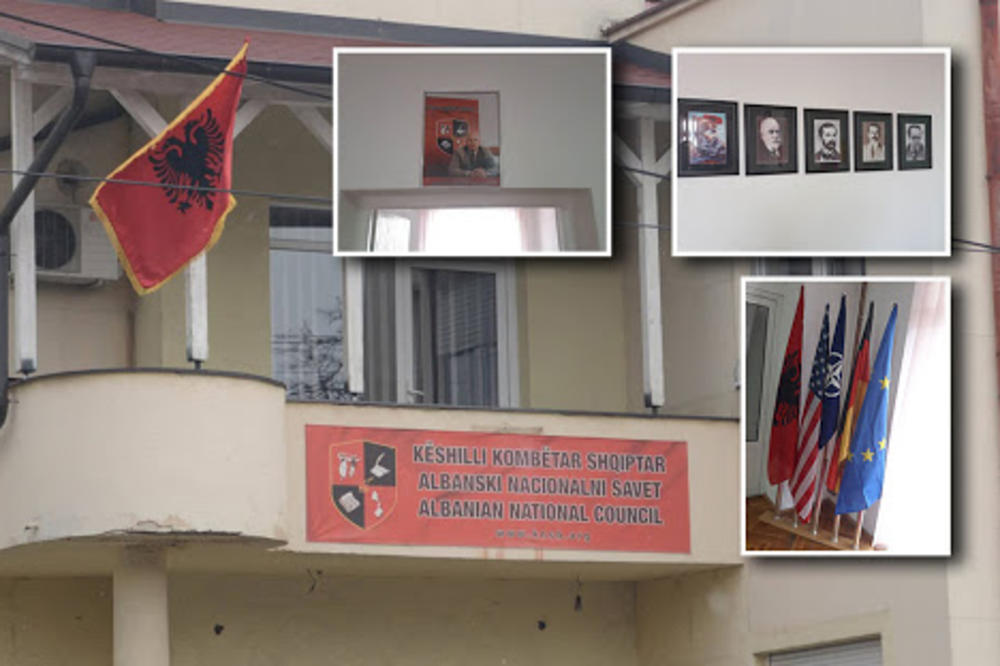 UŠLI SMO U ZGRADU ALBANSKOG NACIONALNOG SAVETA U BUJANOVCU: A tamo PET ZASTAVA, jedna pored druge