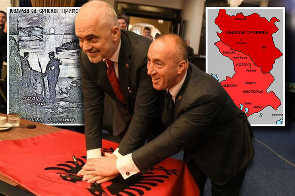 EDI RAMA JE SIPAO SO NA NAJVEĆU SRPSKU RANU! Drač je bolna tema za Srbe, a sada će se njime dičiti Albanci s Kosova
