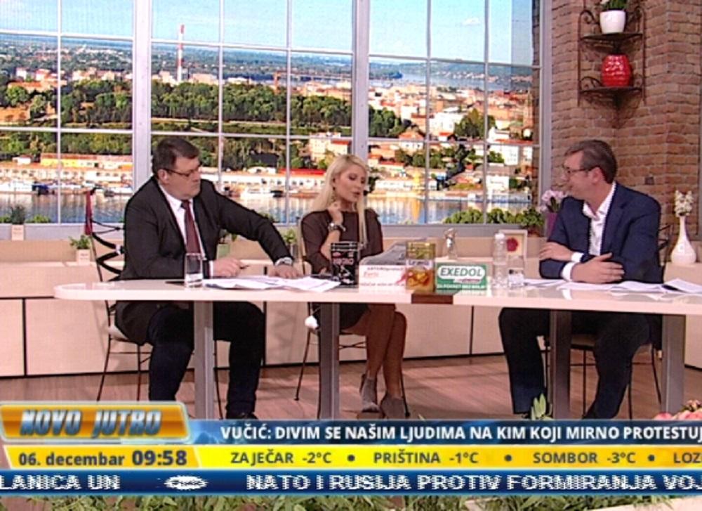 Aleksandar Vučić u jutarnjem programu RTV Pink  