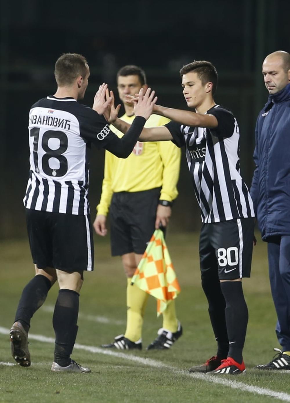 Filip Stevanović debituje za Partizan