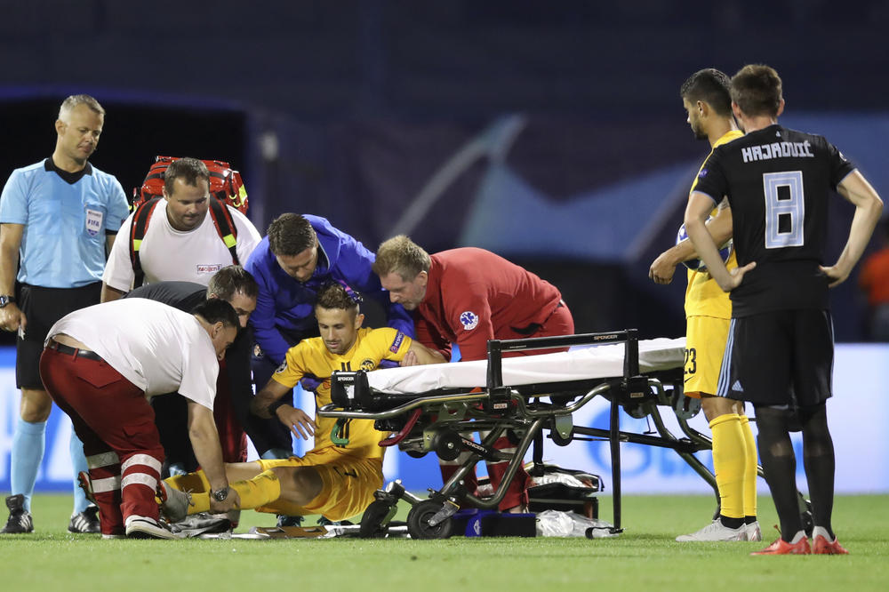 NIJE MOGLO U GOREM TRENUTKU: Teška povreda Sulejmanija, asistirao za pobednički gol sa prelomom noge!