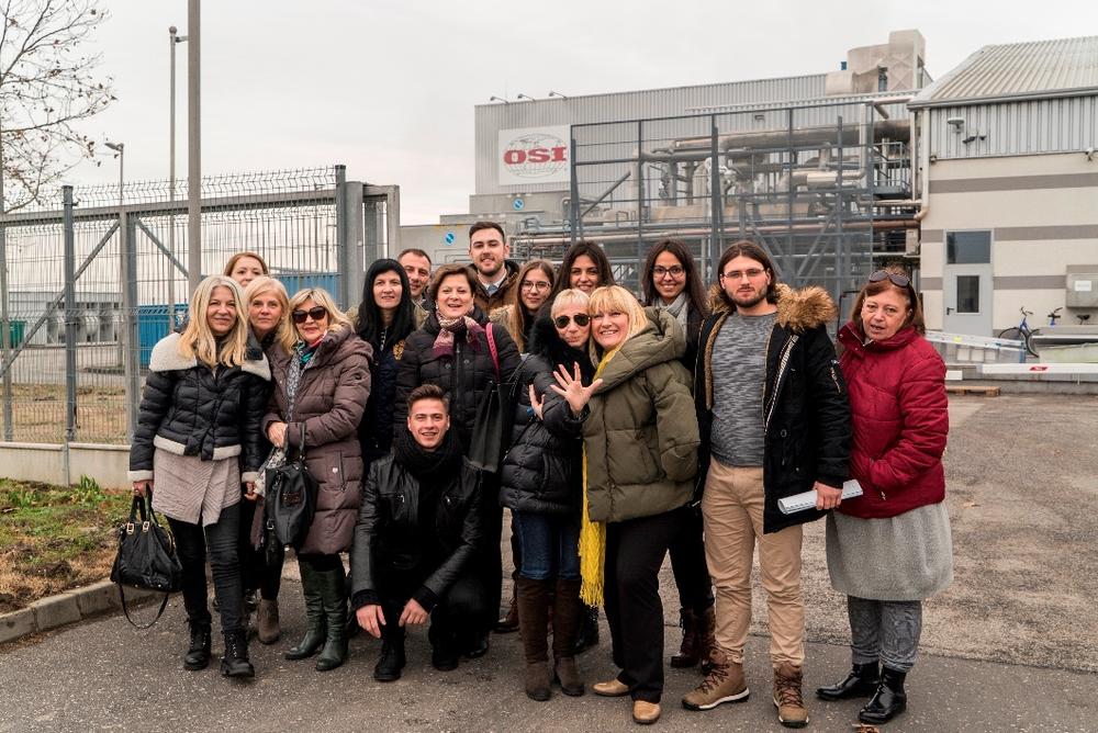 Poseta novinara i master studenata sa Poljoprivrednog fakulteta fabrici OSI Food Solutions u Babolni u Mađarskoj 
