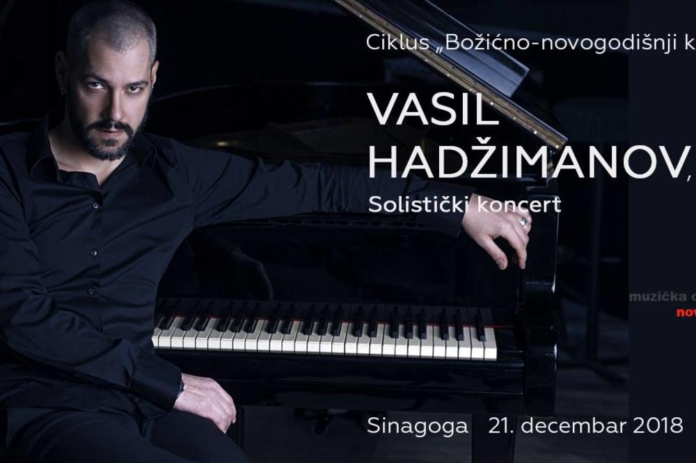 Vasil Hadžimanov na solističkom koncertu u novosadskoj Sinagogi