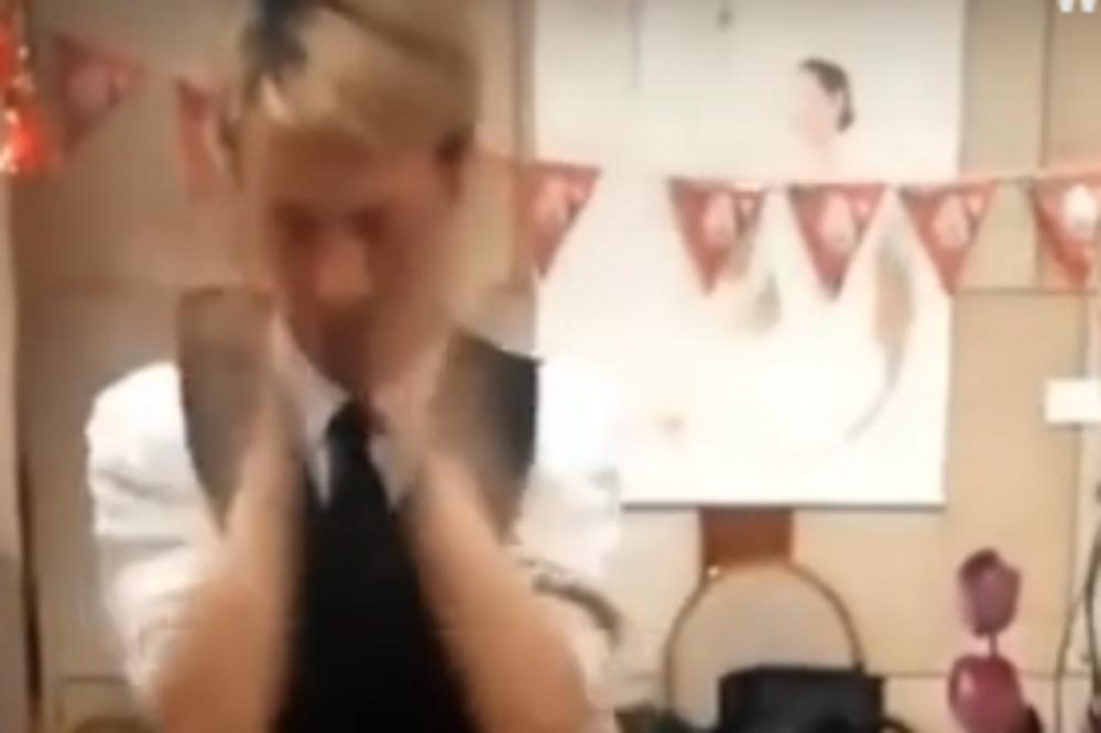 SAMI SEBI LUPALI STOTINE ŠAMARA! Osvanuli šokantni snimci šefa koji maltretira radnike svog salona! (VIDEO)