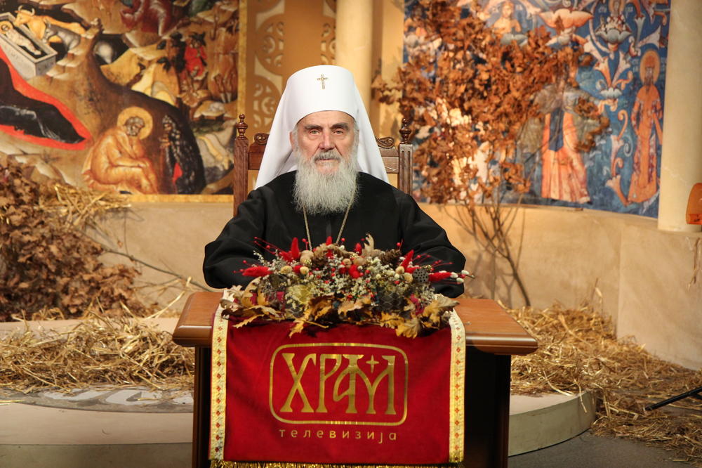 BOGOSLUŽENJE: Patrijarh Irinej služio božićnu liturgiju u Hramu Svetog Save, čitana poslanica