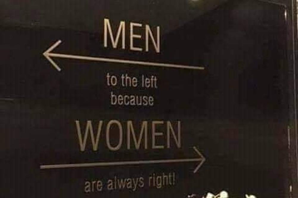 KAKVA PORUKA, ČOVEČE!!! Ovo što piše u javnom toaletu svi muškarci moraju da vide!