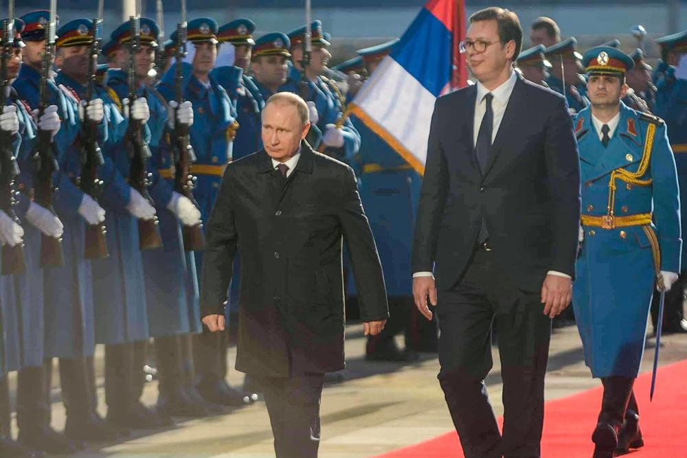 Vladimir Putin u poseti Beogradu  