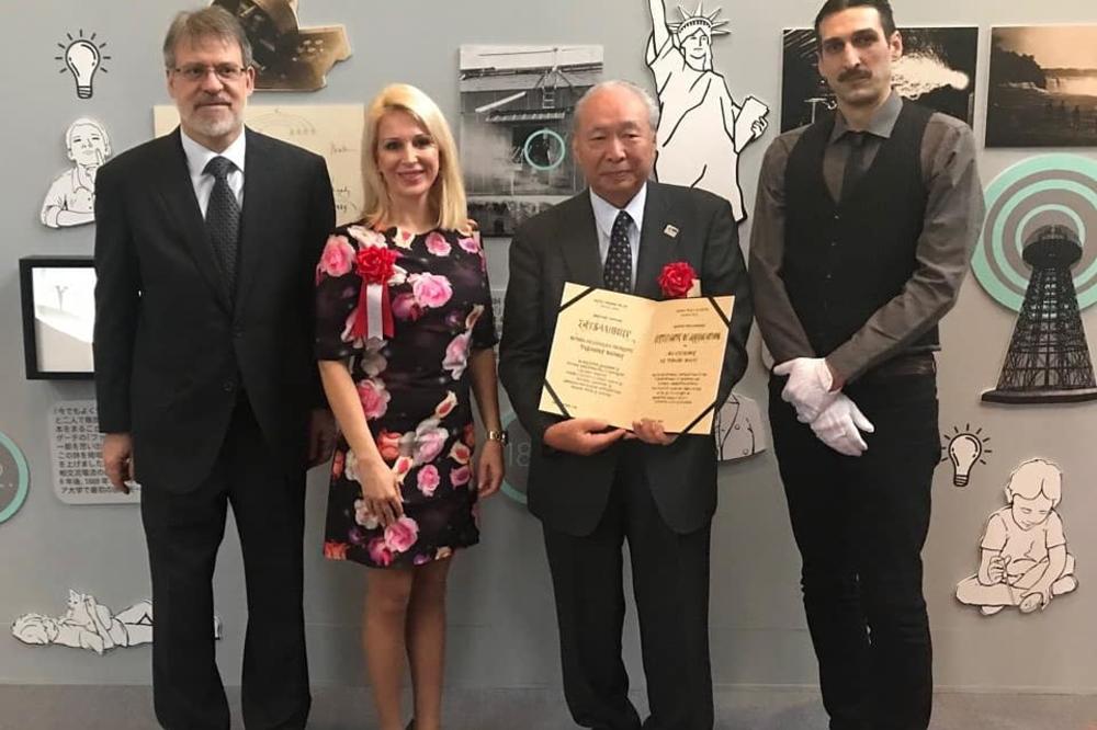 U JAPANU OTVORENA IZLOŽBA O NIKOLI TESLI: Svečanosti pristustvovala direktorka muzeja Ivona Jevtić