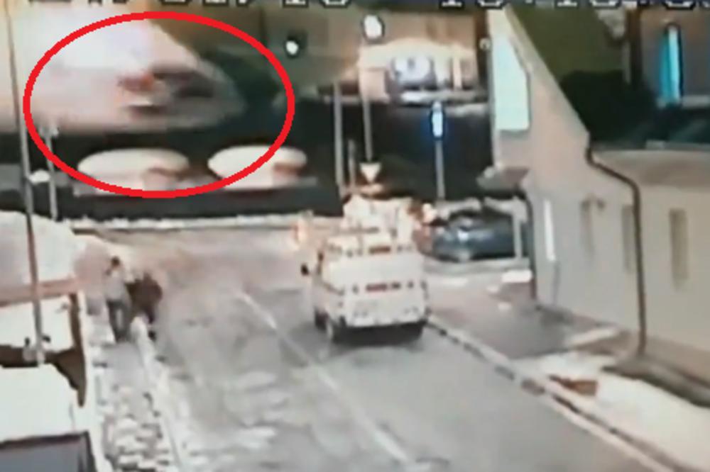 BRZINOM OD 221 KM/H JE UDARIO U NANOS SNEGA: Automobil je bukvalno POLETEO, a vozač je završio tragično (VIDEO)