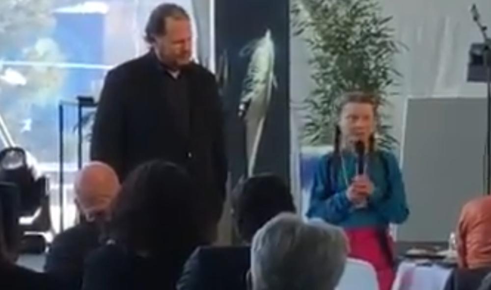 Greta Tunberg na Davosu 
