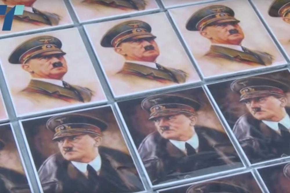 U SKOPLJU PRODAJU MAGNETE SA HITLEROVIM LIKOM: Prodaju ih pored Majke Tereze ispred Muzeja holokausta! (VIDEO)