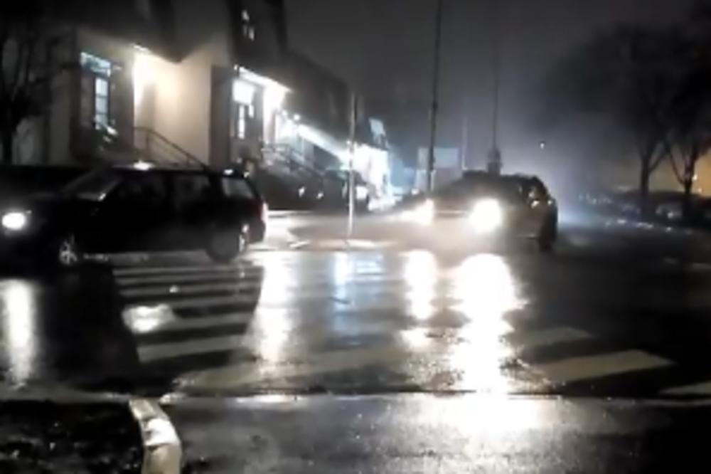OSTAVIO AUTO NASRED PEŠAČKOG I OTIŠAO: Da li je ovo najbahatiji vozač u Beogradu IKADA? (VIDEO)
