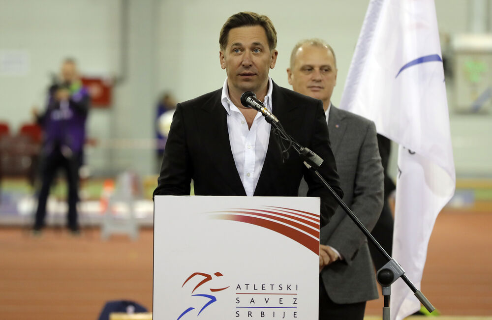 Veselin Jevrosimović, predsednik atletskog saveza  