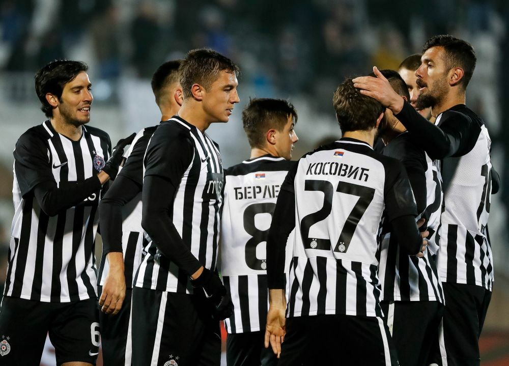 FK Partizan, Nemanja Nikolić, Aleksandar Šćekić, Mark Valijente, Armin Đerlek, Nebojša Kosović