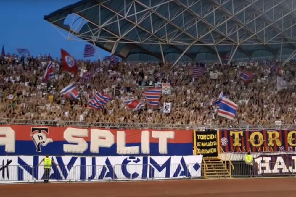 NOVI SKANDAL EPSKIH RAZMERA U SPLITU: Nezapamćeni govor mržnje u režiji Hajdukovih navijača - OVO mora da stane!
