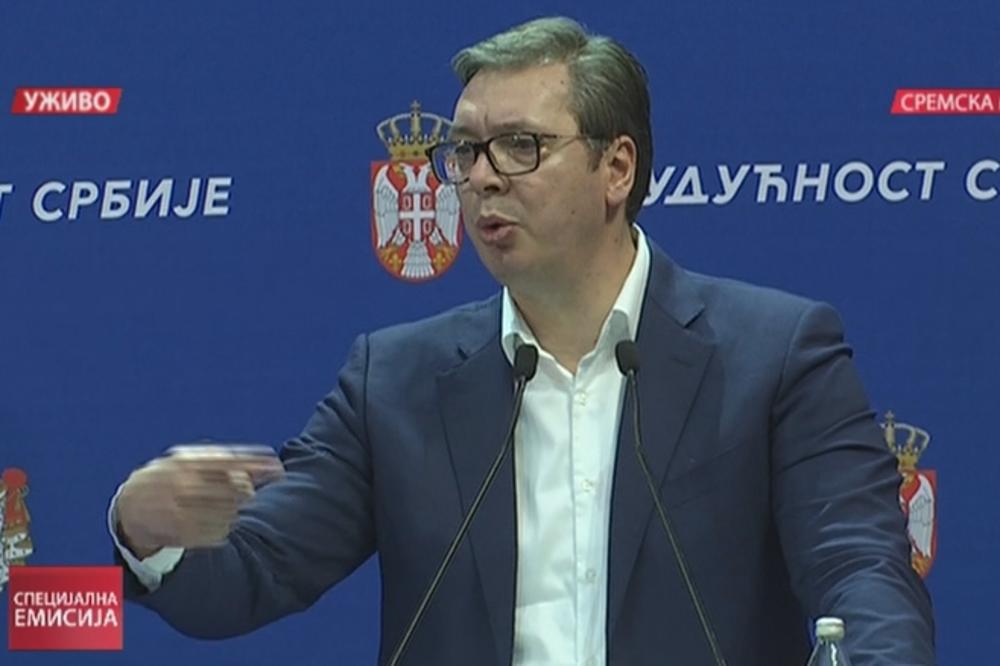 SIKTER BANDO! NEĆETE UNIŠTITI SRBIJU: Vučić u Mitrovici poručio šta misli o ALBANSKOJ PLATFORMI!