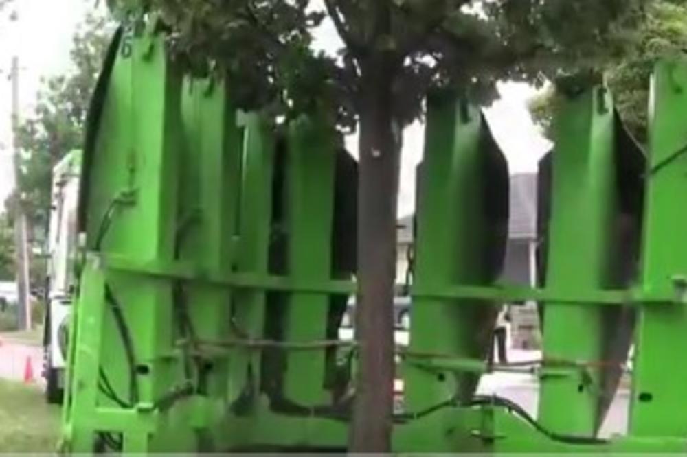 MOGLO JE I OVAKO, MAMLAZI! Tviteraš podelio snimak premeštanja drveća bez SEČE i OČITAO lekciju NADLEŽNIMA (VIDEO)