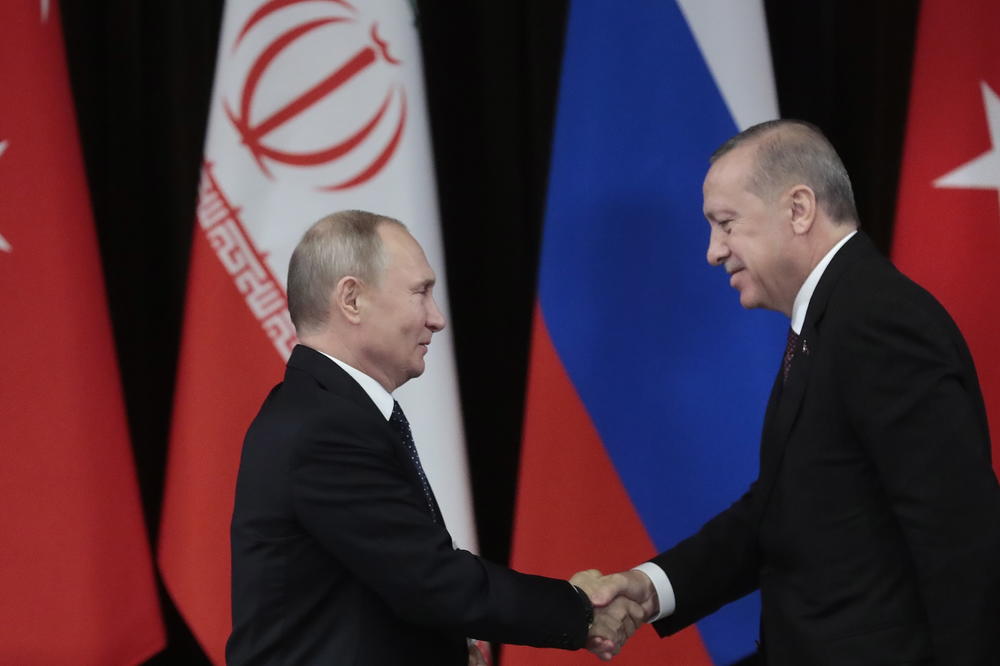 KOD PUTINA NA RAPORT: Erdogan 8. aprila u poseti Rusiji