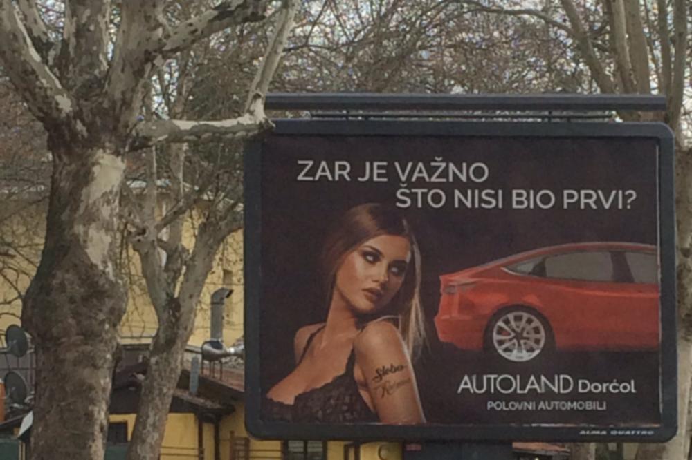 ZAR JE VAŽNO ŠTO NISI BIO PRVI? Reklama s golom ženom za kojom se okreću svi u Srbiji je PLAGIJAT!