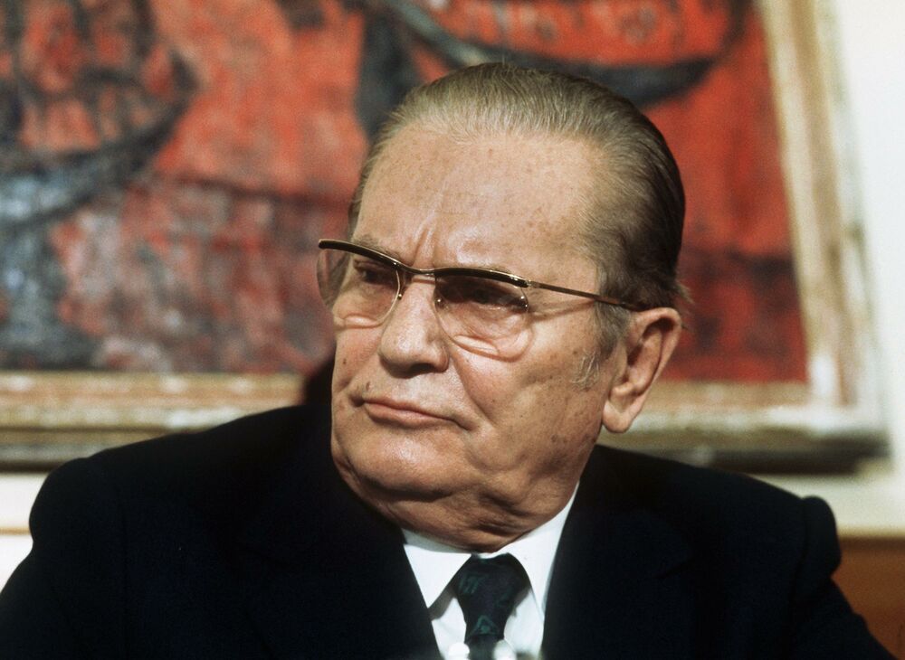 Josip Broz Tito nekadašnji predsednik SFR Jugoslavija    