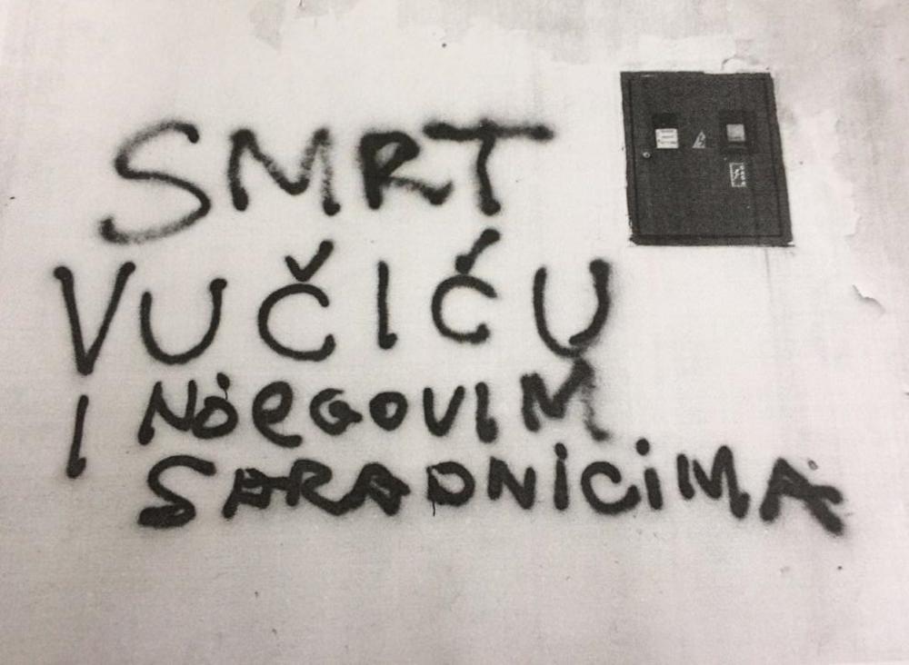 Skandalozan Grafit osvanuo je u Jagodini    