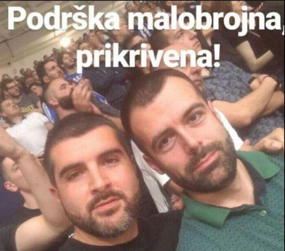 Braća Pavle i Nikola Delević, navijači Zvezde, koji su pretučeni u Morači