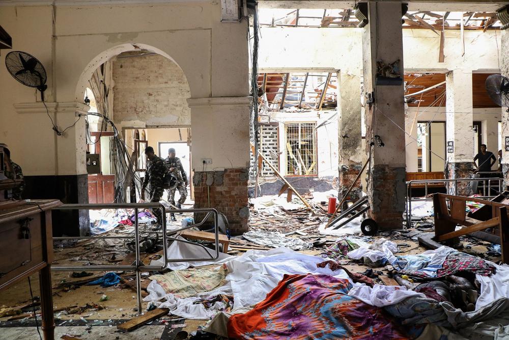 Posledice terorističkog napada u Šri Lanki  