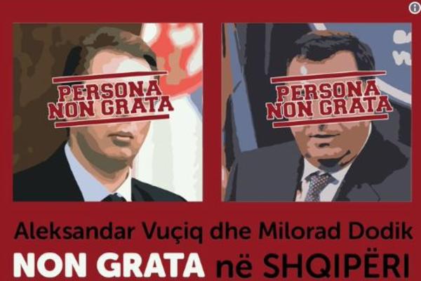 UŽASNA PROVOKACIJA ALBANACA! Vučića i Dodika proglasili za NEPOŽELJNE OSOBE, NAJAVLJEN HAOS!