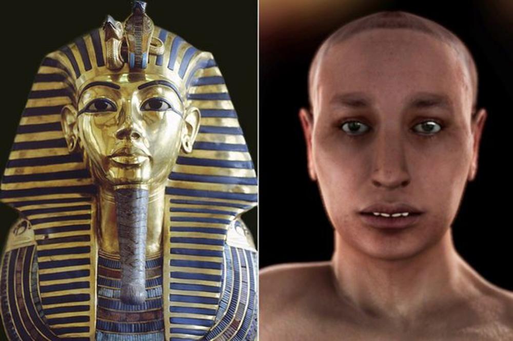 Rekonstrukcija lika čuvenog faraona Tutankamona