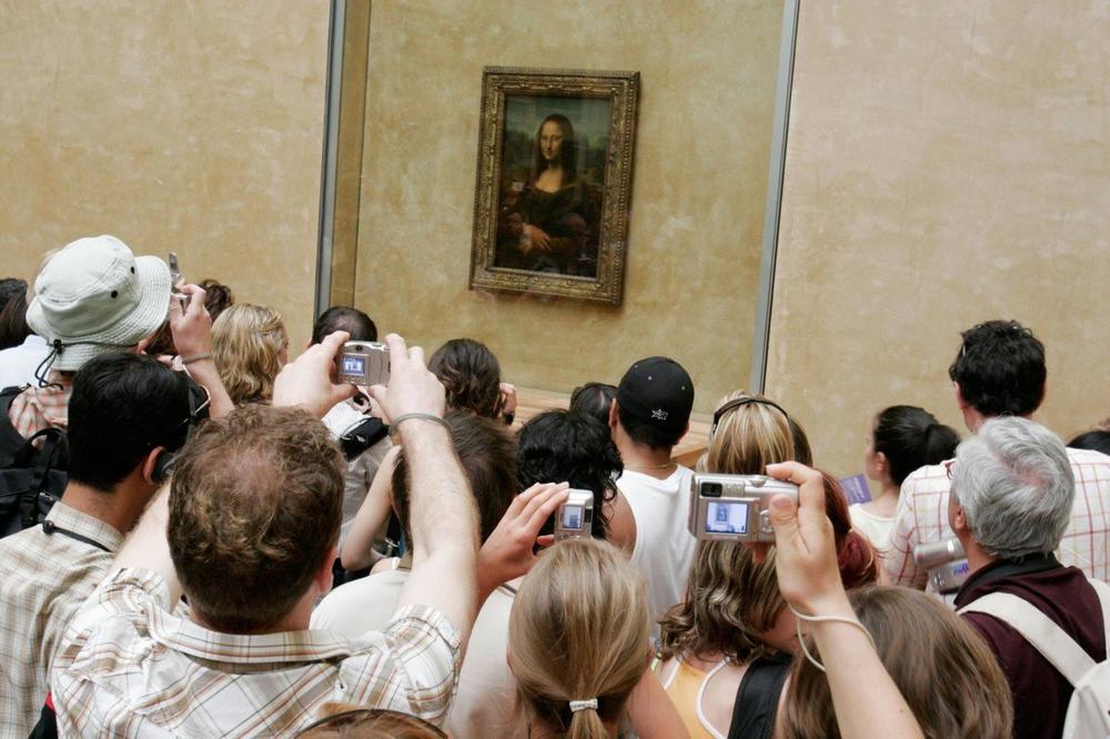 Mona Liza u Luvru  