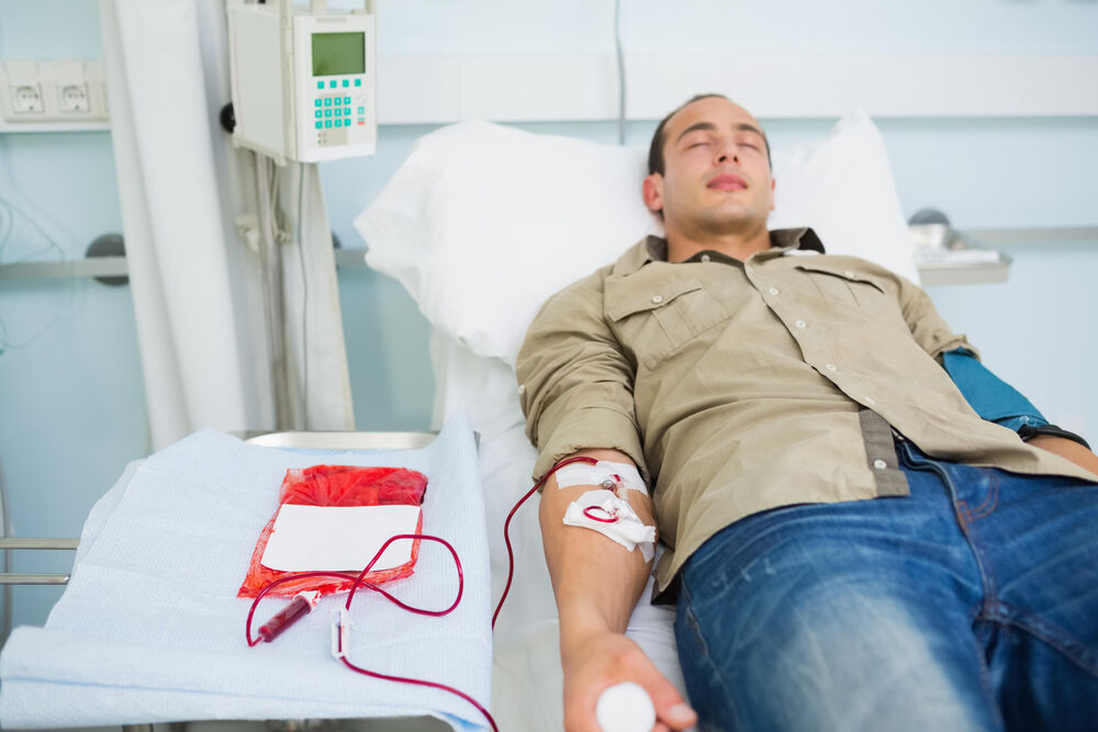 Krv, Krvna grupa, Davanje krvi