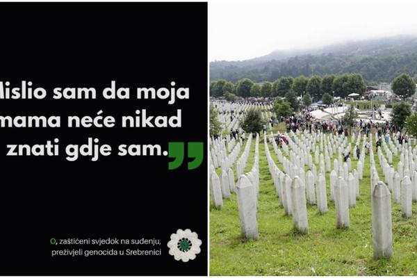 MISLIO SAM DA MOJA MAMA NIKAD NEĆE ZNATI GDE SAM! Potresne izjave žrtava i svedoka genocida u Srebrenici