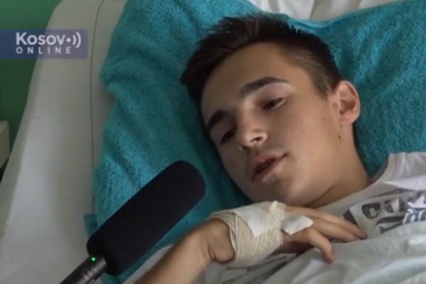 ONO ŠTO MI SE DESILO NIKAD NEĆU ZABORAVITI! Srpski dečak kog su izboli ALBANCI se oporavlja