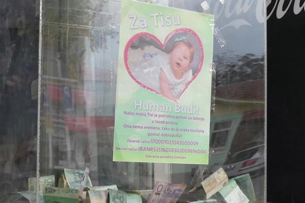 DA LI STE BRE NORMALNI? Lopovi u Kikindi ukrali novac iz kutije sakupljan za lečenje teško bolesnog deteta (FOTO)