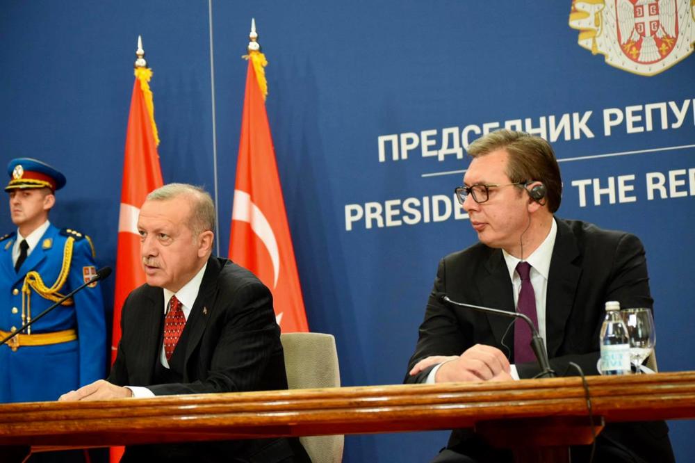 NEMAM ŠTA DA DODAM! Erdogan je posle Vučićevih reči o Kosovu uradio NEŠTO O ČEMU ĆE SE PRIČATI! (FOTO)