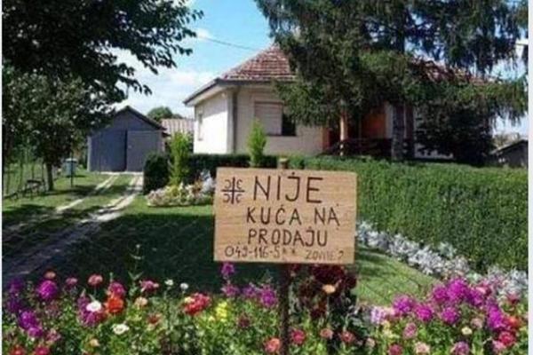 OVO JE SRPSKI INAT! Pogledajte kako meštanin sela Laplje nadomak Prištine brani svoje imanje (FOTO)