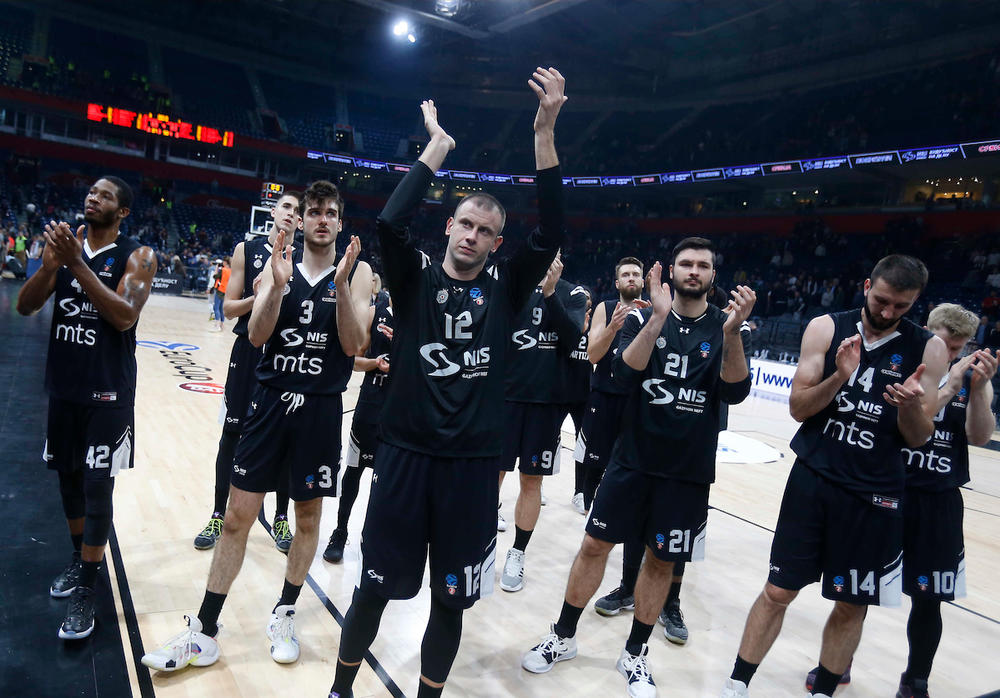 Košarkaše Partizana početkom februara čeka pakleni raspored utakmica