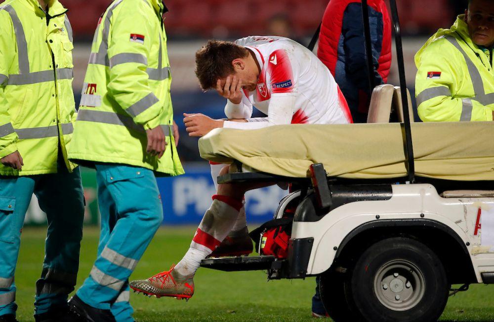 Milan Pavkov je povredio zglob pri doskoku