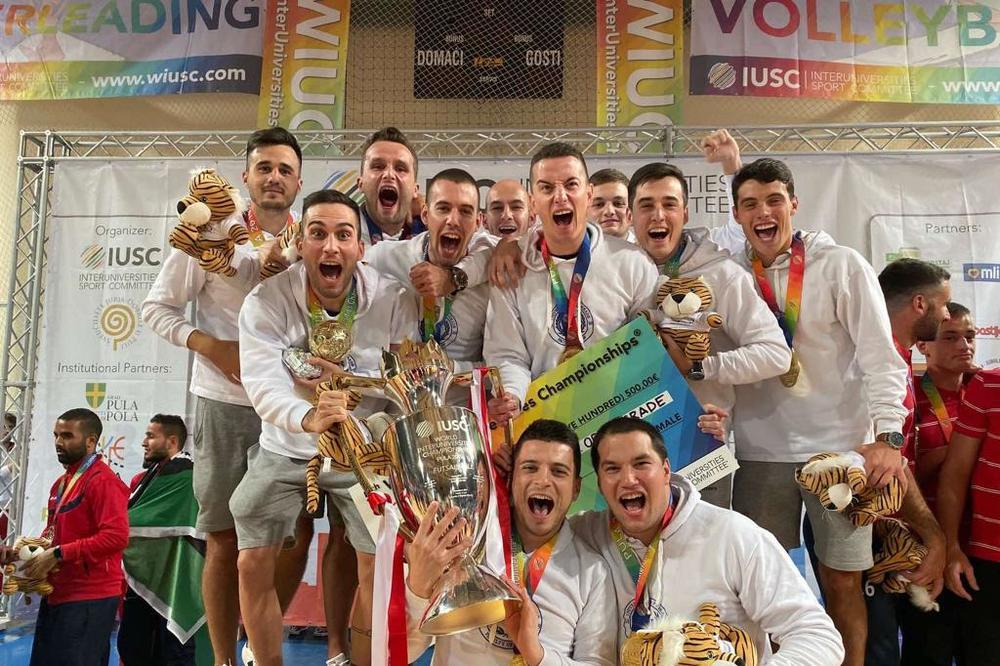 ODBRANILI SVETSKU TITULU: Futsaleri Pravnog fakulteta ponovo najbolji na planeti!
