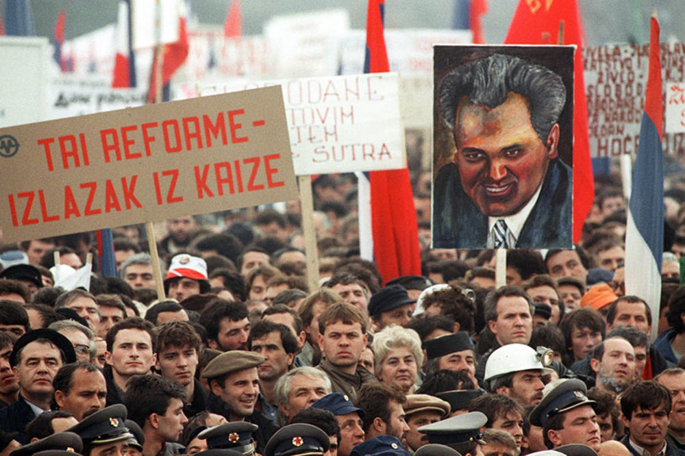 SRBIJA ĆE POBEDITI NEPRIJATELJE I SAČUVATI KOSOVO! Ovako je MILOŠEVIĆ govorio na Ušću pre tačno 31 godine (VIDEO)