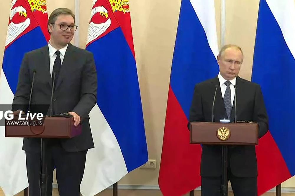 ZAVRŠEN SASTANAK U ČETIRI OKA! Putin čestitao Vučiću pobedu na izborima