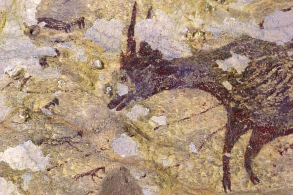 NAJSTARIJA PRIČA KOJU JE IZMAŠTAO ČOVEK: U pećini u pronašli crtež star 44.000 godina - prikazuje fantastičnu scenu