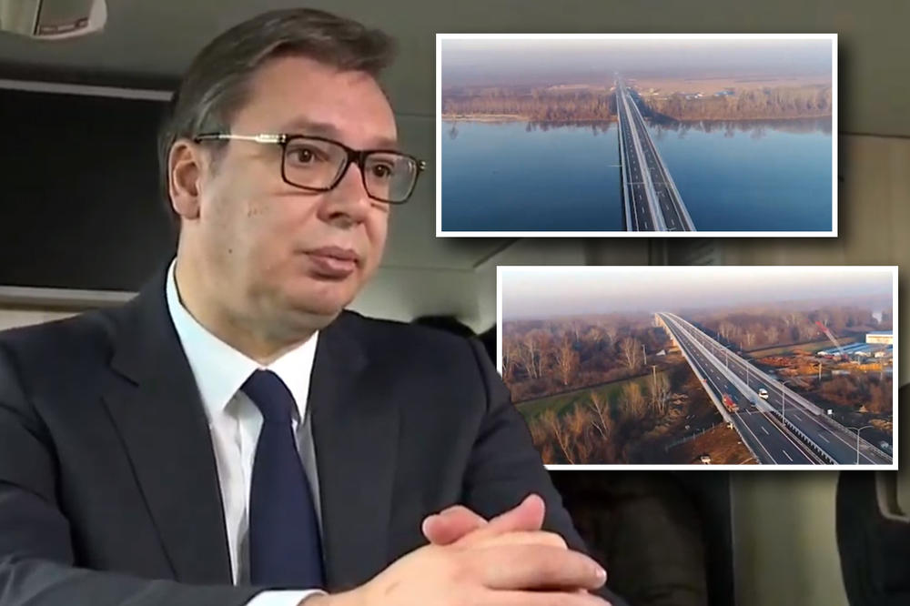 VELIKI DAN ZA SRBIJU! Vučić je OTVORIO most koji spaja KORIDORE (FOTO) (VIDEO)