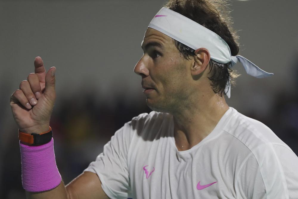 CICIPAS NA KOLENIMA: Rafa Nadal osvojio Abu Dabi!