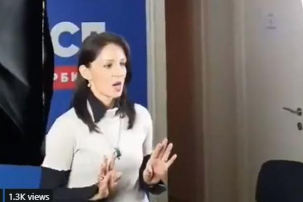 MARINIKA, ĆA, ĆA, ĆA: Pogledajte kako ĐUSKA političarka, ovaj snimak je HIT na društvenim mrežama (VIDEO)