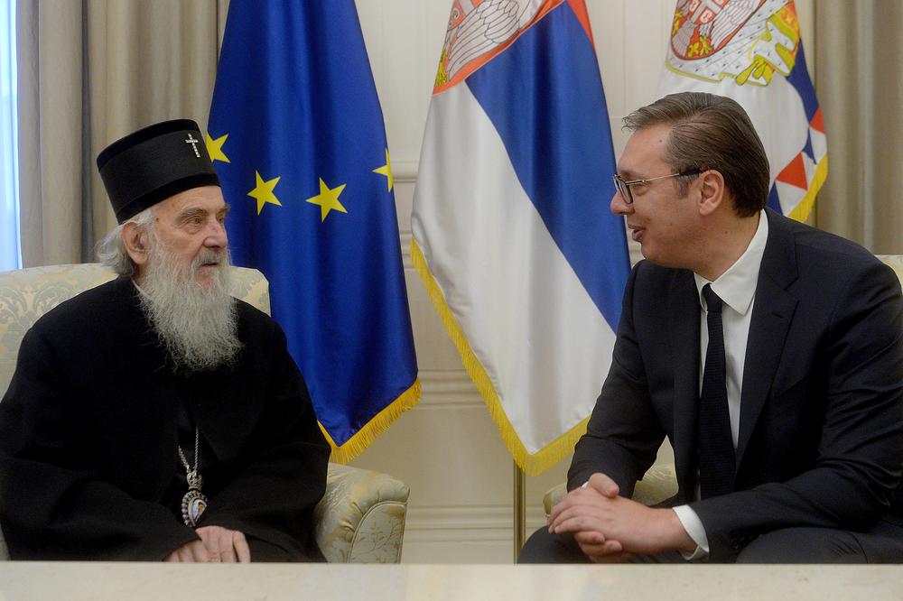 SVE OVO SAM REKAO I IRINEJU! Vučić je komentarisao privođenje sveštenika SPC u Crnoj Gori