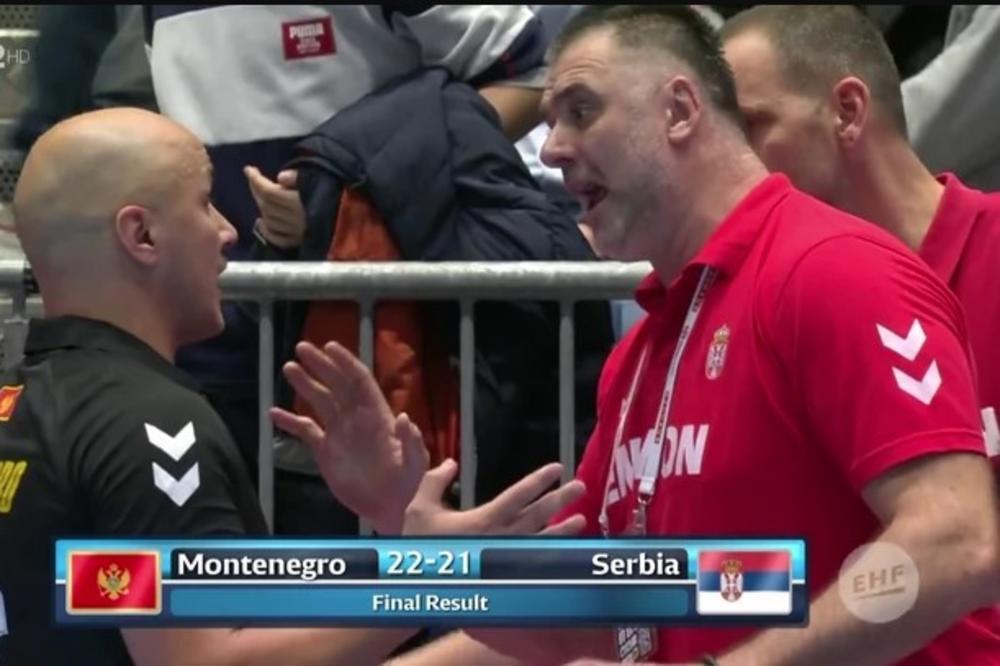 Sukob selektora Srbije i Crne Gore posle meča na Evropskom prvenstvu!